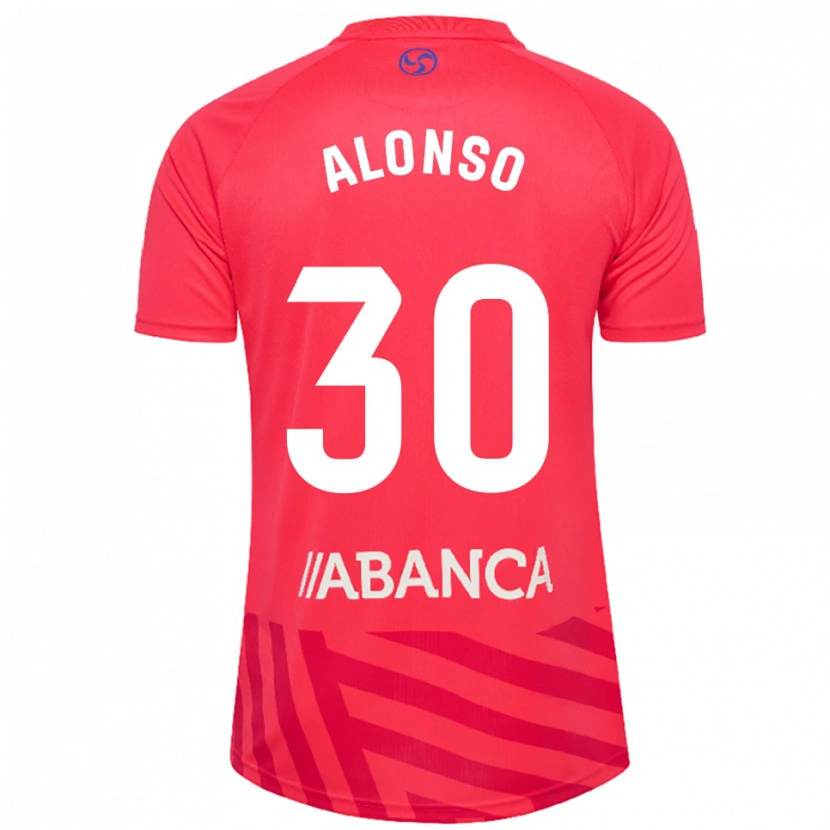 Danxen Dámské Adriana Alonso #30 Červená Bílá Brankář Dresy 2025/26 Dres
