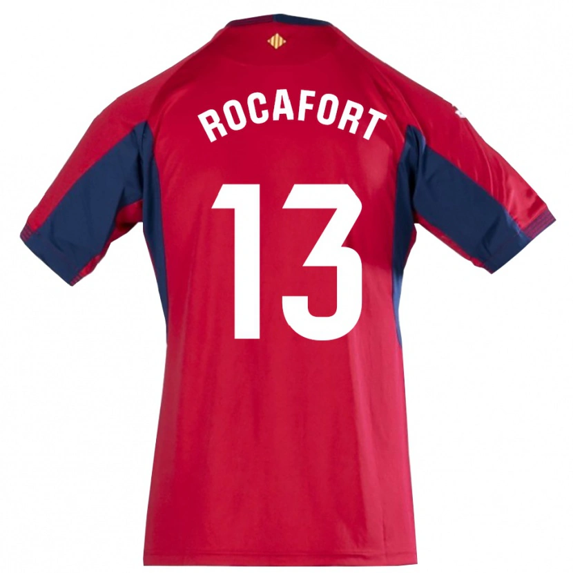 Danxen Dámské Rodrigo Rocafort #13 Královská Modrá Červená Brankář Dresy 2025/26 Dres