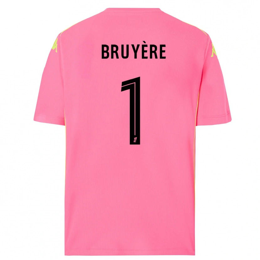 Danxen Dámské Théo Bruyère #1 Hot Pink Černá Brankář Dresy 2025/26 Dres