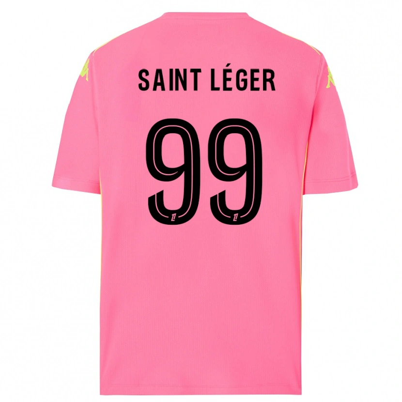 Danxen Dámské Maureen Saint Léger #99 Hot Pink Černá Brankář Dresy 2025/26 Dres