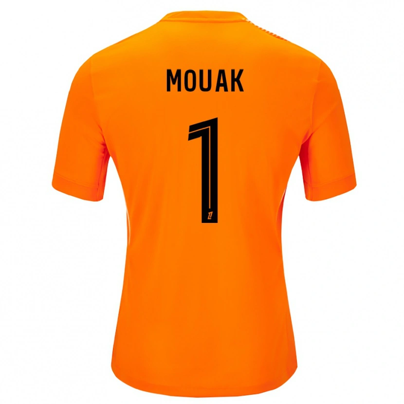 Danxen Dámské Adam Mouak #1 Oranžová Černá Brankář Dresy 2025/26 Dres