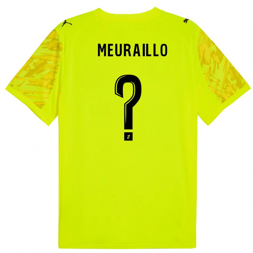 Danxen Dámské Thâo Mouapa Mwa Meuraillo #0 Fluorescenční Zelená Žlutá Brankář Dresy 2025/26 Dres