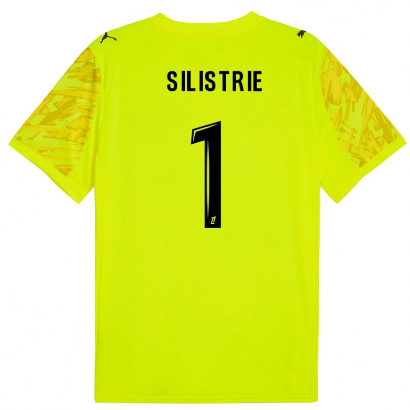 Danxen Dámské Mathys Silistrie #1 Fluorescenční Zelená Žlutá Brankář Dresy 2025/26 Dres