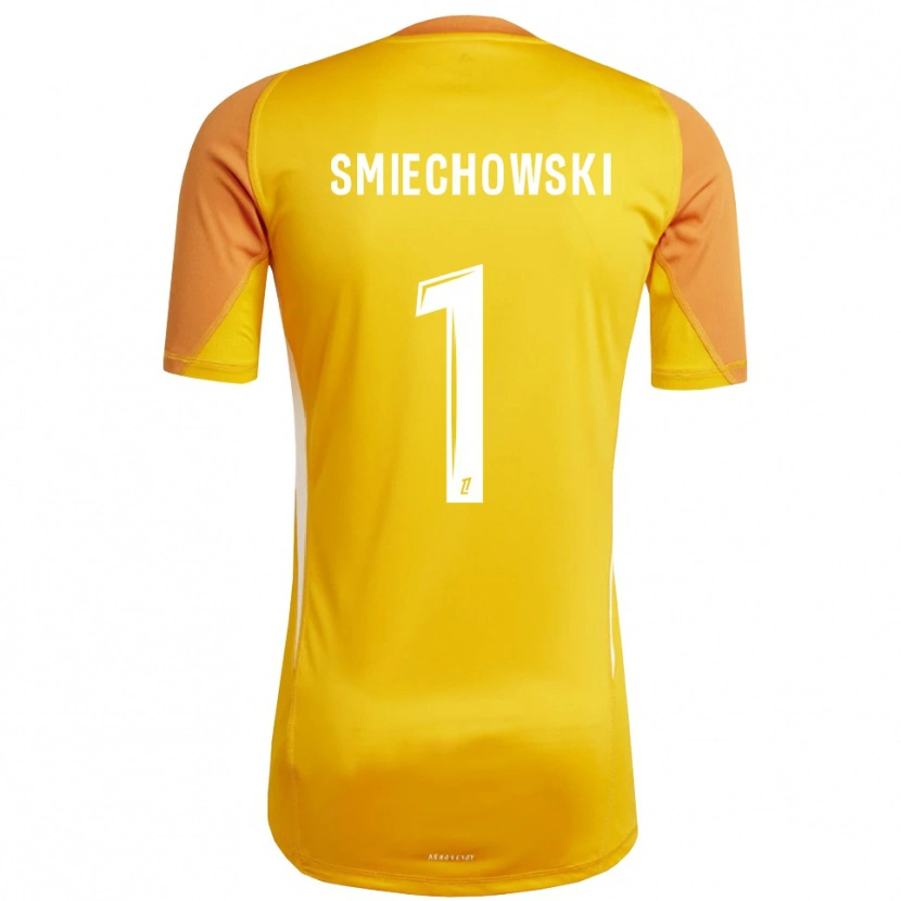 Danxen Dámské Artur Smiechowski #1 Oranžová Bílá Brankář Dresy 2025/26 Dres