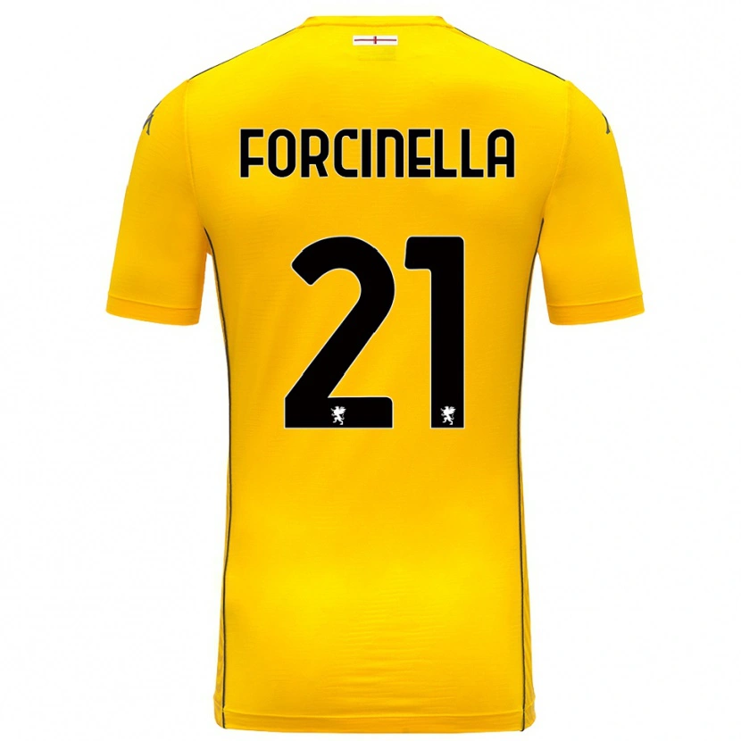 Danxen Dámské Camilla Forcinella #21 Tmavě Žlutá Černá Brankář Dresy 2025/26 Dres