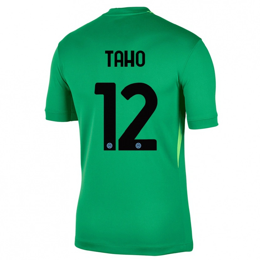 Danxen Dámské Alain Taho #12 Světle Zelená Černá Brankář Dresy 2025/26 Dres