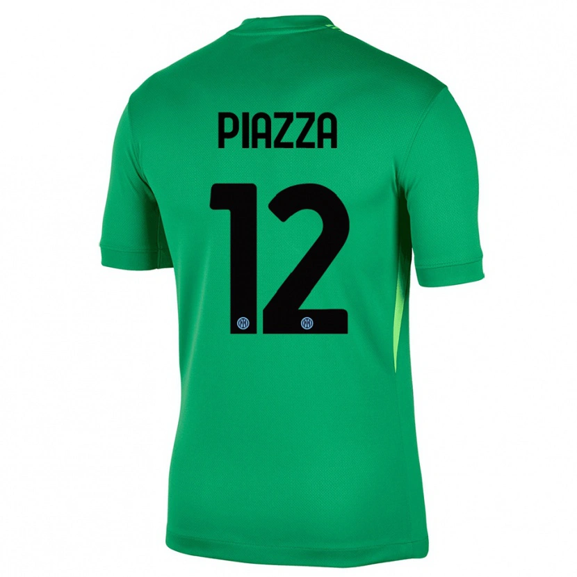 Danxen Dámské Alessia Piazza #12 Světle Zelená Černá Brankář Dresy 2025/26 Dres