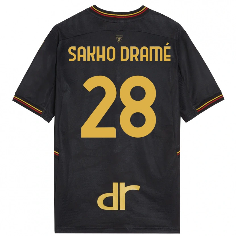 Danxen Dámské Samba Sakho Dramé #28 Černá Hnědá Brankář Dresy 2025/26 Dres