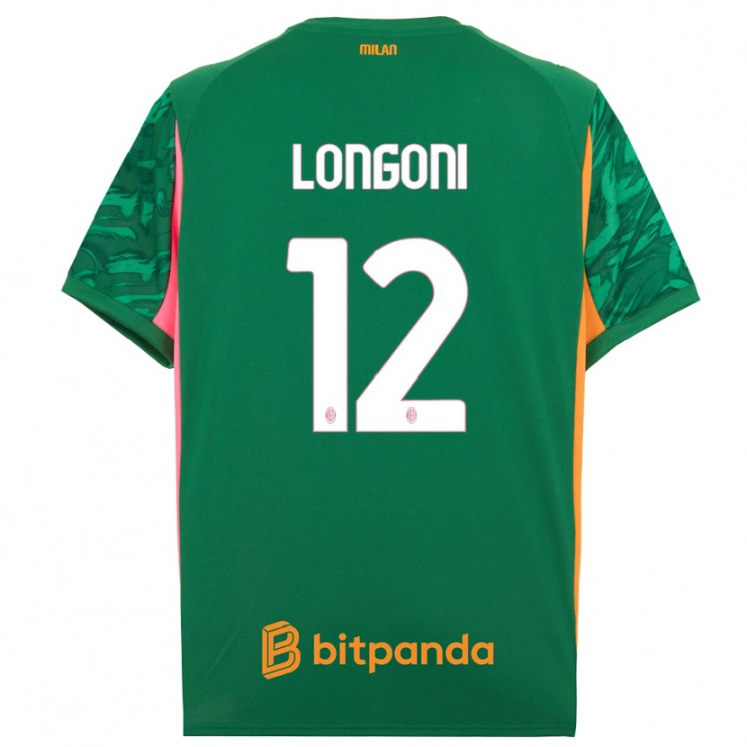Danxen Dámské Alessandro Longoni #12 Zelená Oranžová Růžová Brankář Dresy 2025/26 Dres