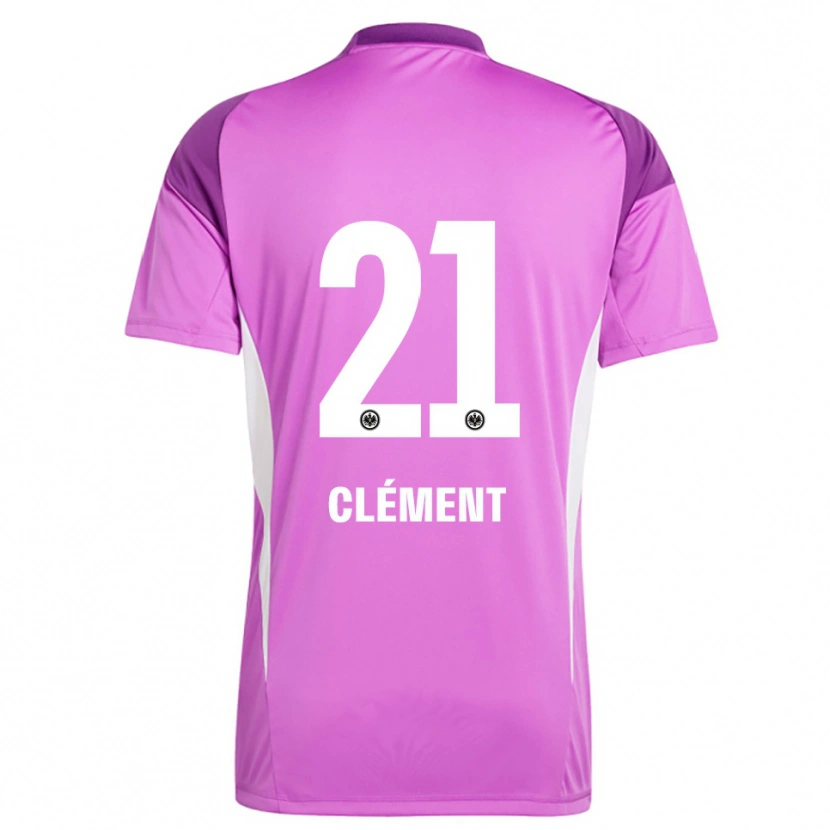 Danxen Dámské Noah Clément #21 Lilková Bílá Brankář Dresy 2025/26 Dres