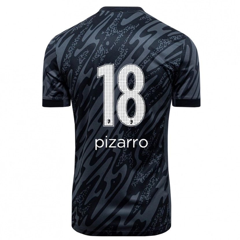 Danxen Dámské Théodore Pizarro #18 Černá Bílá Brankář Dresy 2025/26 Dres