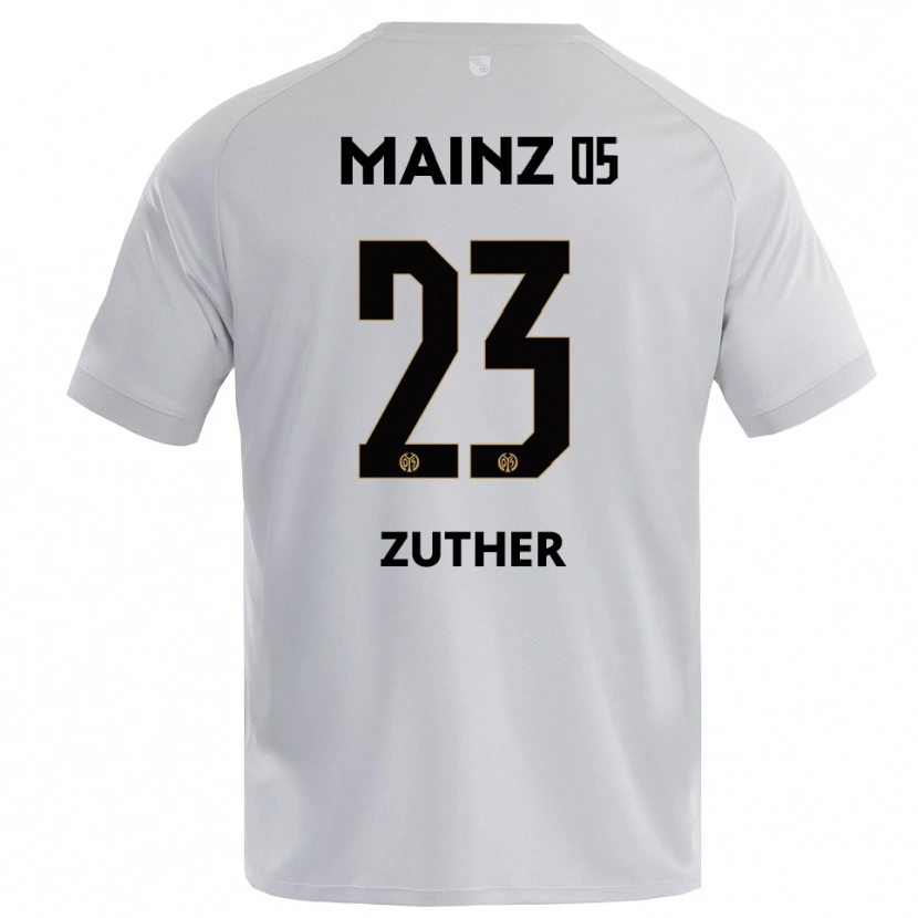 Danxen Dámské Pit Zuther #23 Světle Šedá Modrá Brankář Dresy 2025/26 Dres