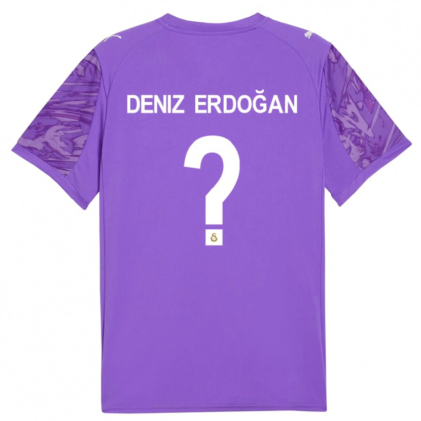 Danxen Dámské Ali Deniz Erdoğan #0 Fialová Bílá Brankář Dresy 2025/26 Dres