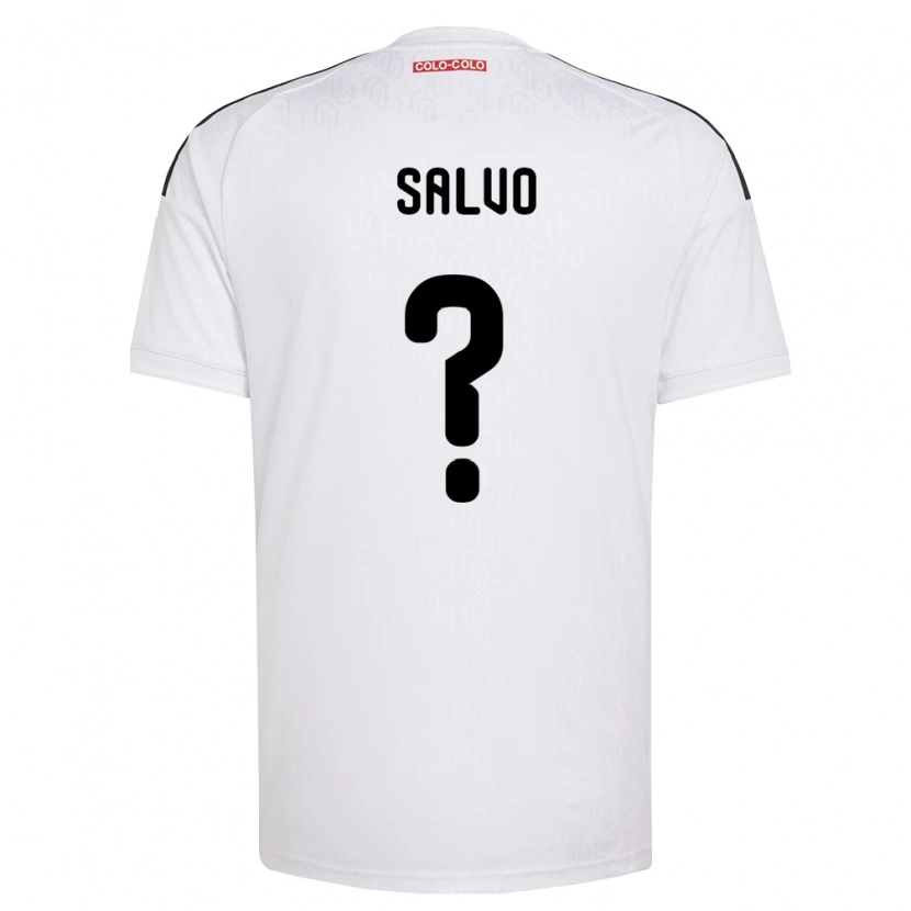 Danxen Dětské Claudio Salvo #0 Bílá Černá Domů Hráčské Dresy 2026/27 Dres