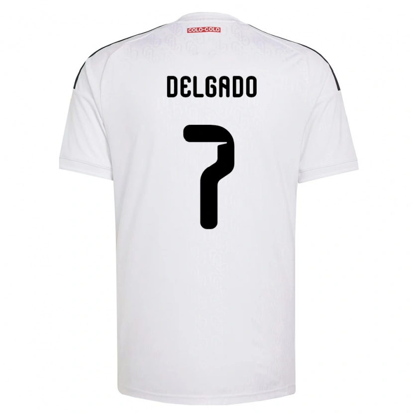 Danxen Dětské Amaro Delgado #7 Bílá Černá Domů Hráčské Dresy 2026/27 Dres