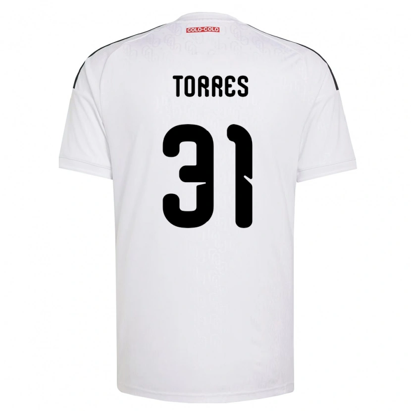 Danxen Dětské Bruno Torres #31 Bílá Černá Domů Hráčské Dresy 2026/27 Dres
