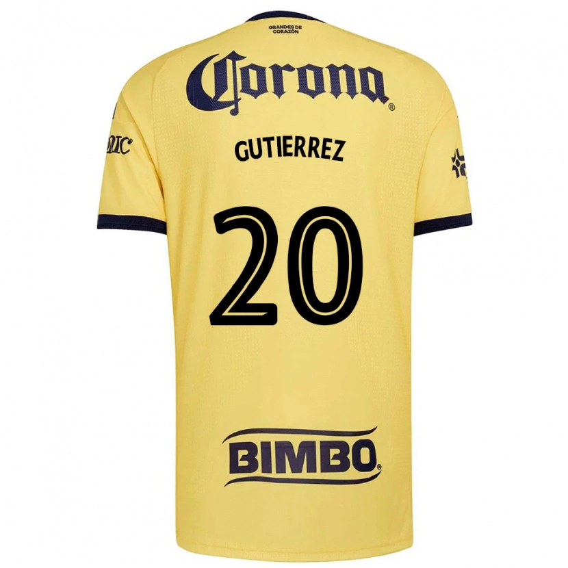 Danxen Dětské Alexis Gutiérrez #20 Žlutá Červená Černá Domů Hráčské Dresy 2026/27 Dres