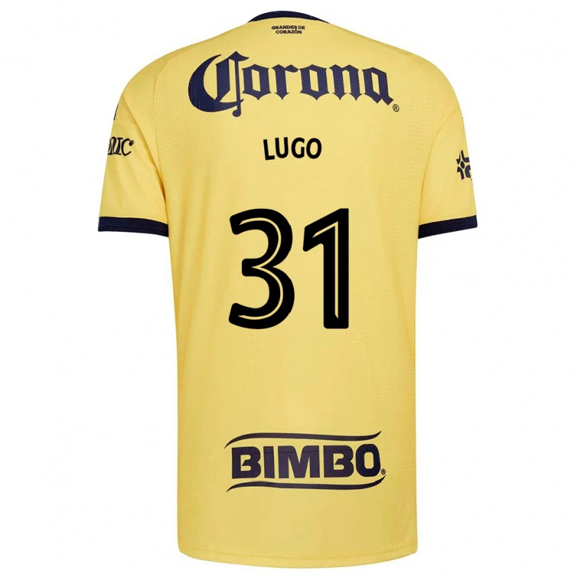 Danxen Dětské César Lugo #31 Žlutá Červená Černá Domů Hráčské Dresy 2026/27 Dres