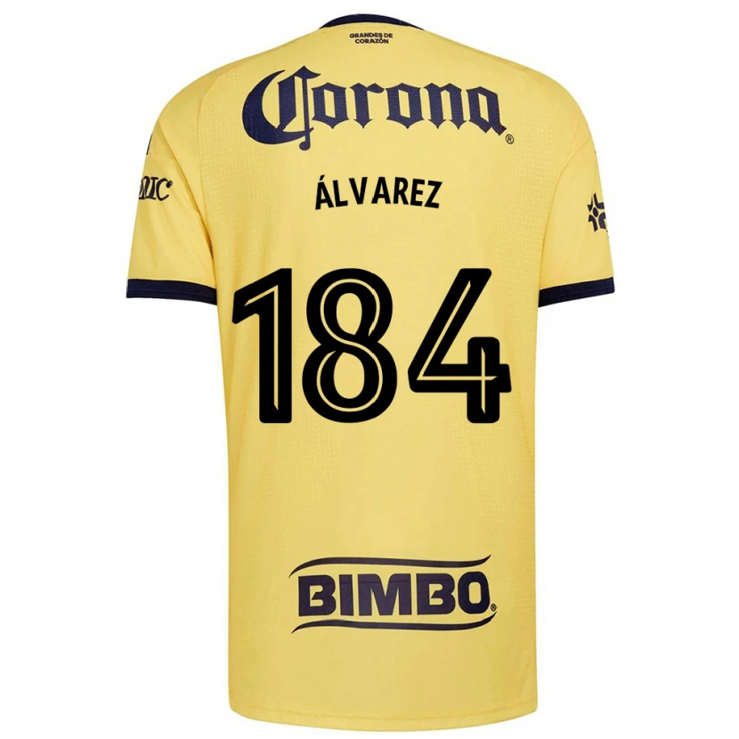 Danxen Dětské Antonio Álvarez #184 Žlutá Červená Černá Domů Hráčské Dresy 2026/27 Dres