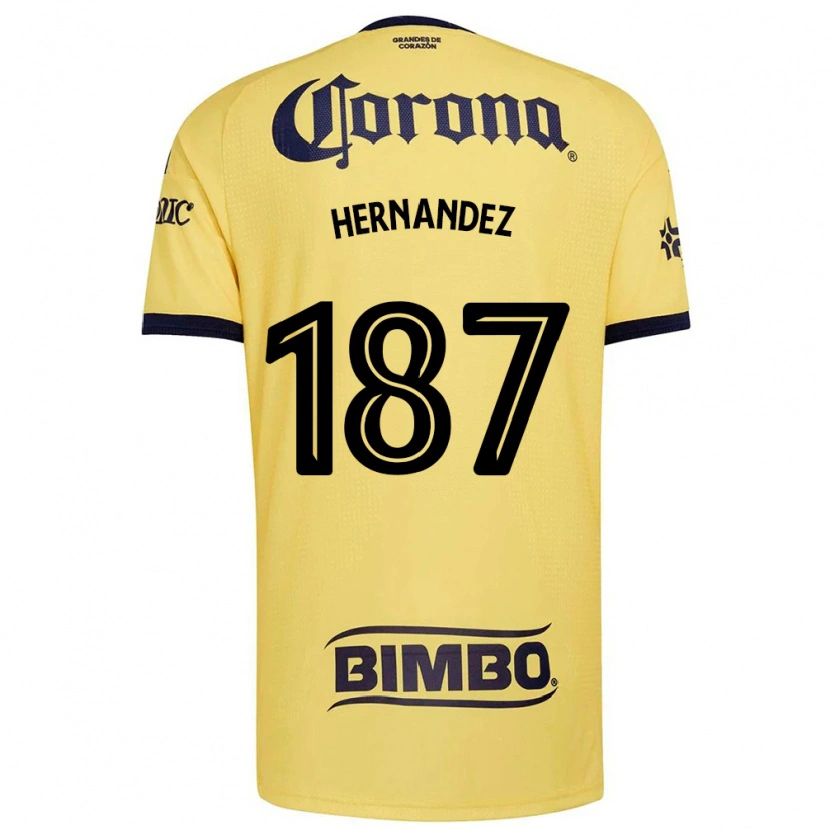 Danxen Dětské Miguel Hernández #187 Žlutá Červená Černá Domů Hráčské Dresy 2026/27 Dres