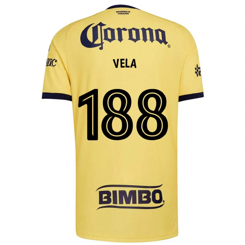 Danxen Dětské Christo Vela #188 Žlutá Červená Černá Domů Hráčské Dresy 2026/27 Dres