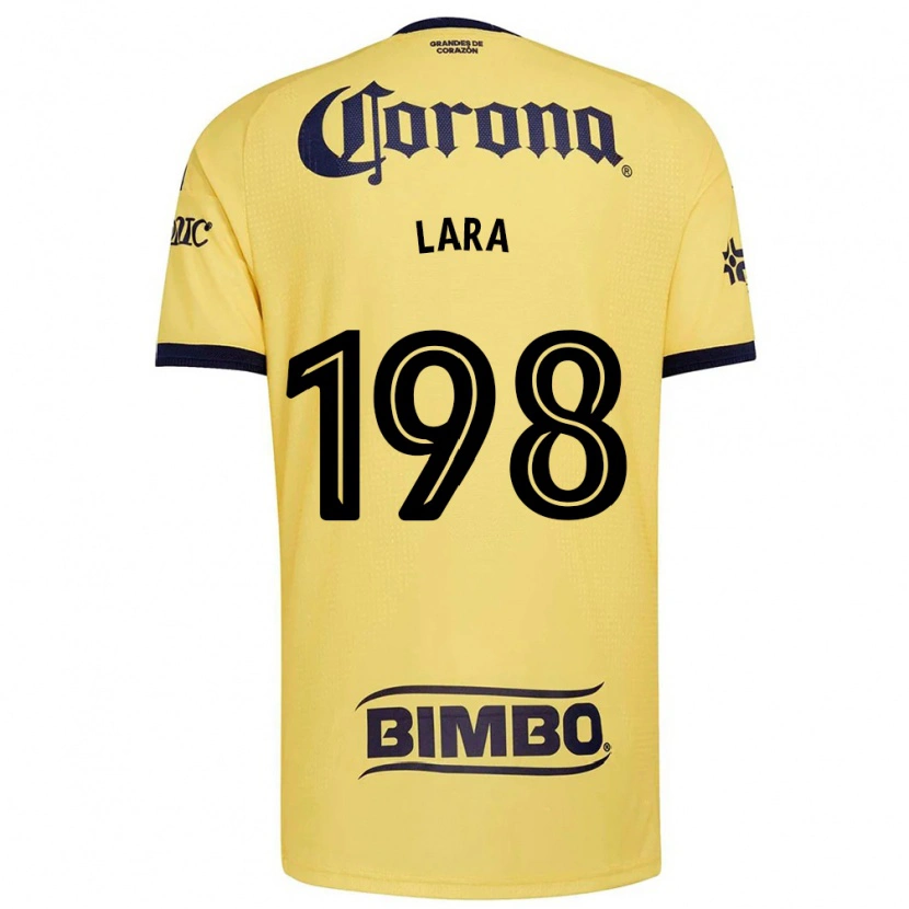 Danxen Dětské Guadalupe Lara #198 Žlutá Červená Černá Domů Hráčské Dresy 2026/27 Dres