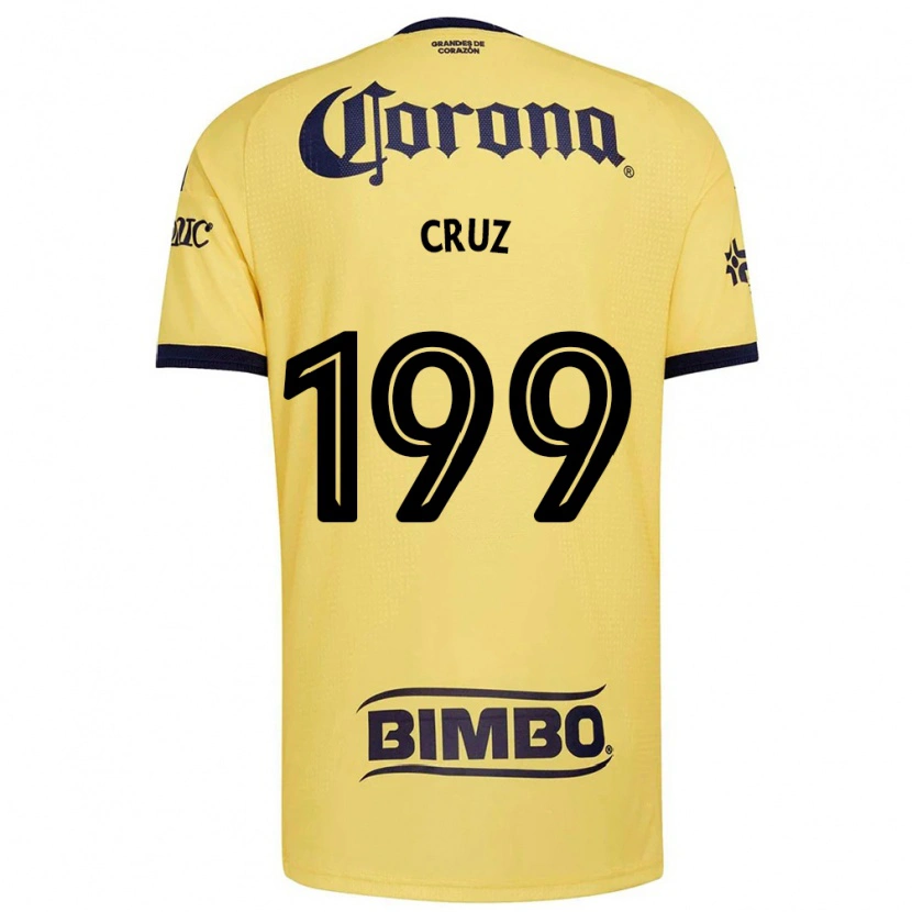 Danxen Dětské Etsgar Cruz #199 Žlutá Červená Černá Domů Hráčské Dresy 2026/27 Dres