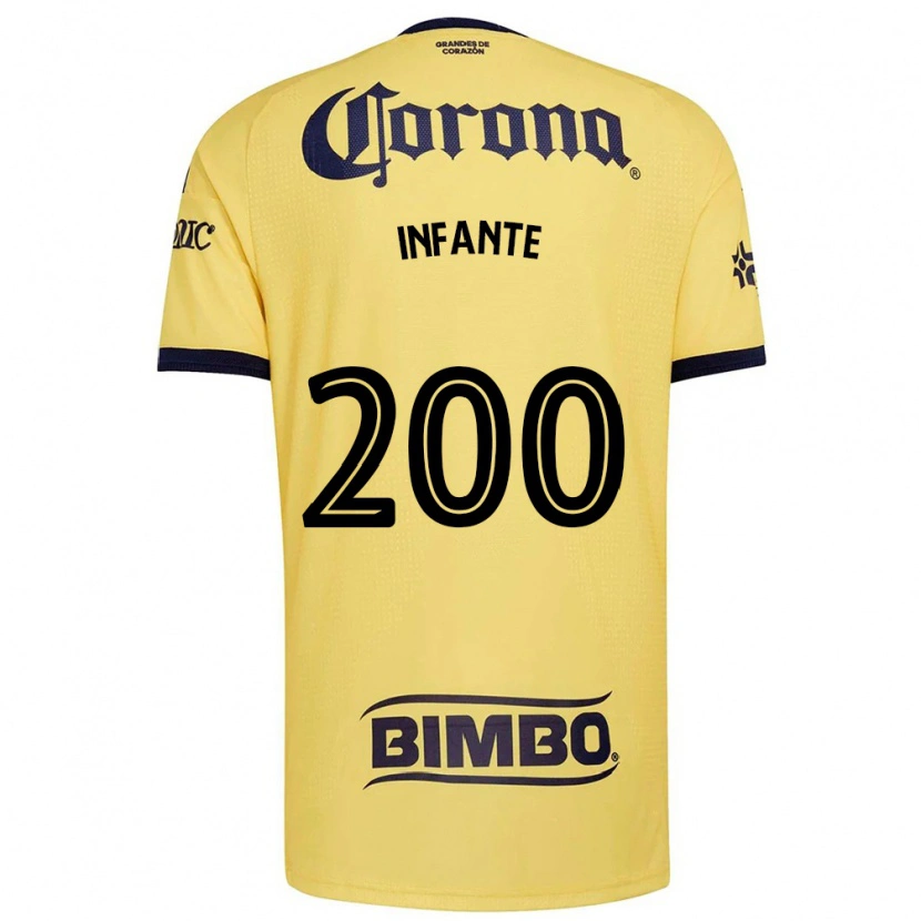 Danxen Dětské Armando Infante #200 Žlutá Červená Černá Domů Hráčské Dresy 2026/27 Dres
