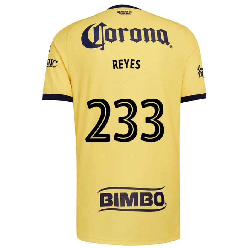 Danxen Dětské Andrés Reyes #233 Žlutá Červená Černá Domů Hráčské Dresy 2026/27 Dres