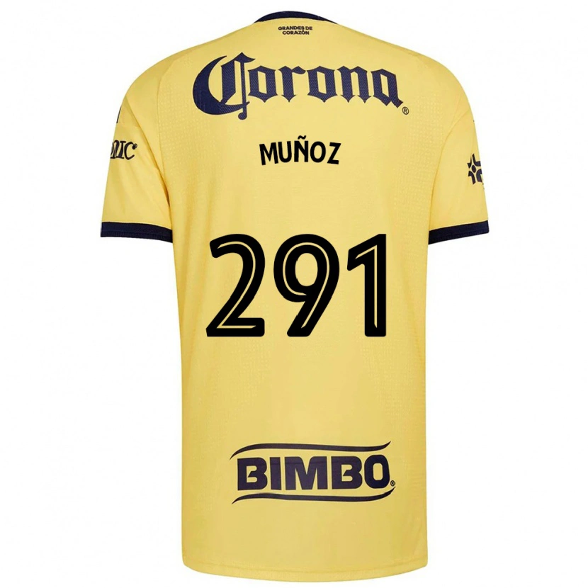 Danxen Dětské Jorge Muñoz #291 Žlutá Červená Černá Domů Hráčské Dresy 2026/27 Dres