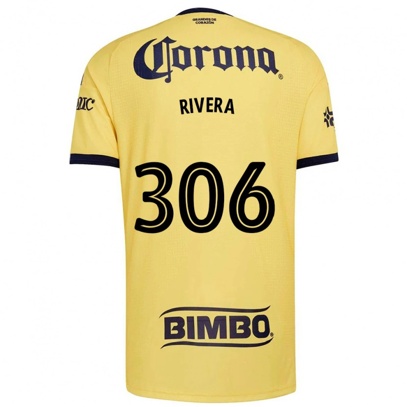 Danxen Dětské Miguel Rivera #306 Žlutá Červená Černá Domů Hráčské Dresy 2026/27 Dres