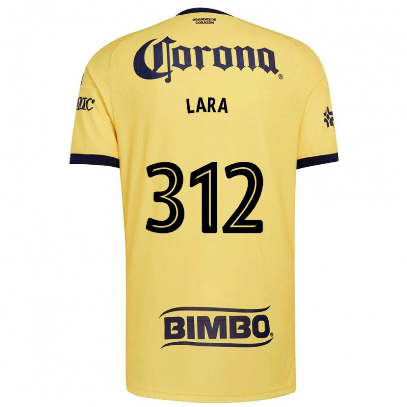 Danxen Dětské Diego Lara #312 Žlutá Červená Černá Domů Hráčské Dresy 2026/27 Dres
