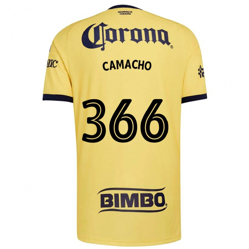 Danxen Dětské Jorge Camacho #366 Žlutá Červená Černá Domů Hráčské Dresy 2026/27 Dres