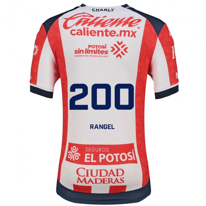 Danxen Dětské Marcelo Rangel #200 Červená Bílá Černá Domů Hráčské Dresy 2026/27 Dres