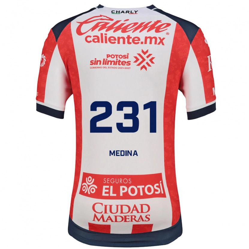 Danxen Dětské Gabriel Medina #231 Červená Bílá Černá Domů Hráčské Dresy 2026/27 Dres