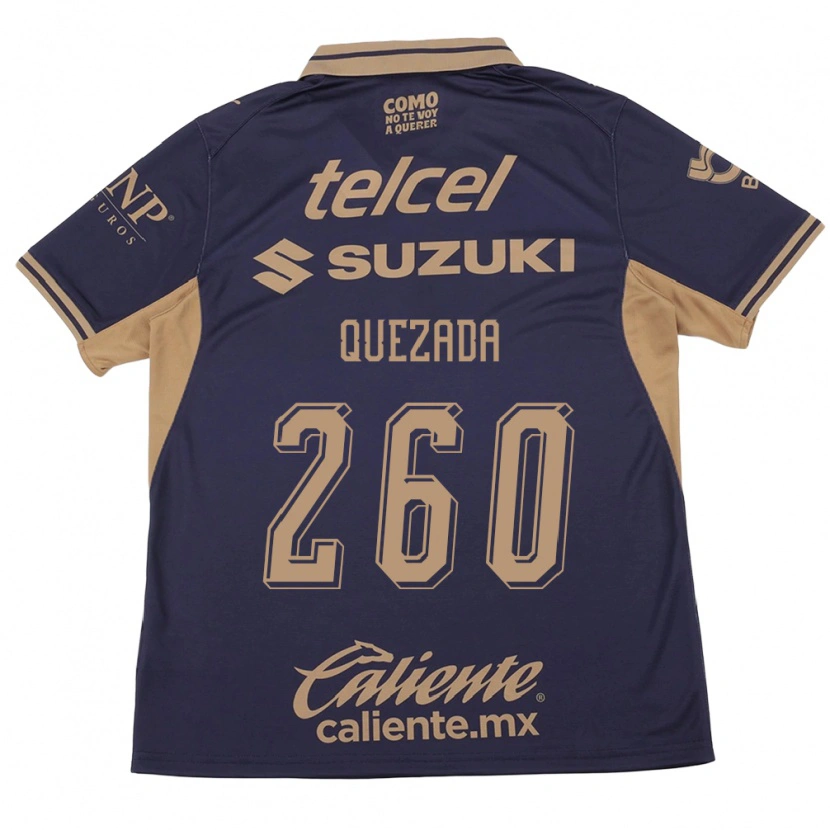 Danxen Dětské Héctor Quezada #260 Fialová Hnědá Domů Hráčské Dresy 2026/27 Dres