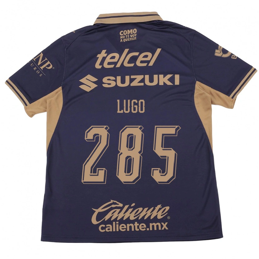 Danxen Dětské Nicolás Lugo #285 Fialová Hnědá Domů Hráčské Dresy 2026/27 Dres