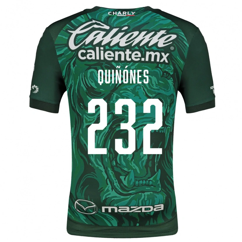 Danxen Dětské Jorge Quiñónes #232 Zelená Černá Domů Hráčské Dresy 2026/27 Dres