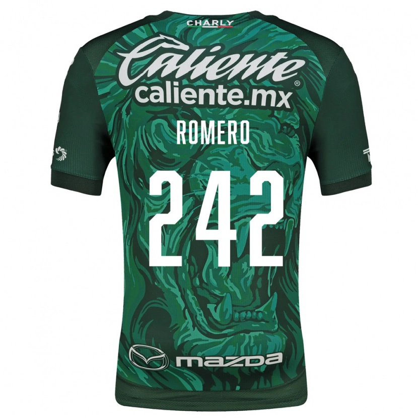 Danxen Dětské Alan Romero #242 Zelená Černá Domů Hráčské Dresy 2026/27 Dres