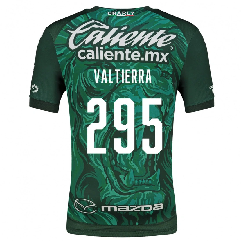 Danxen Dětské Demian Valtierra #295 Zelená Černá Domů Hráčské Dresy 2026/27 Dres