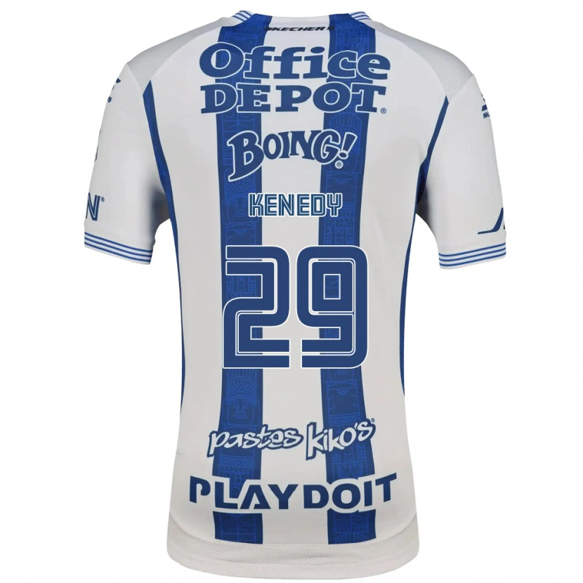 Danxen Dětské Robert Kenedy Nunes Do #29 Bílá Tmavě Modrá Domů Hráčské Dresy 2026/27 Dres