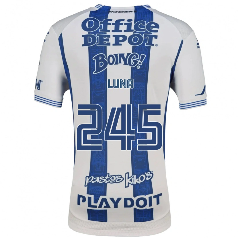 Danxen Dětské Irving Luna #245 Bílá Tmavě Modrá Domů Hráčské Dresy 2026/27 Dres