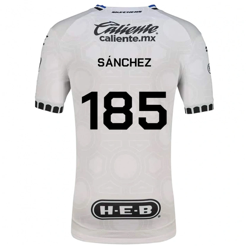 Danxen Dětské Saúl Sánchez #185 Bílá Černá Modrá Domů Hráčské Dresy 2026/27 Dres