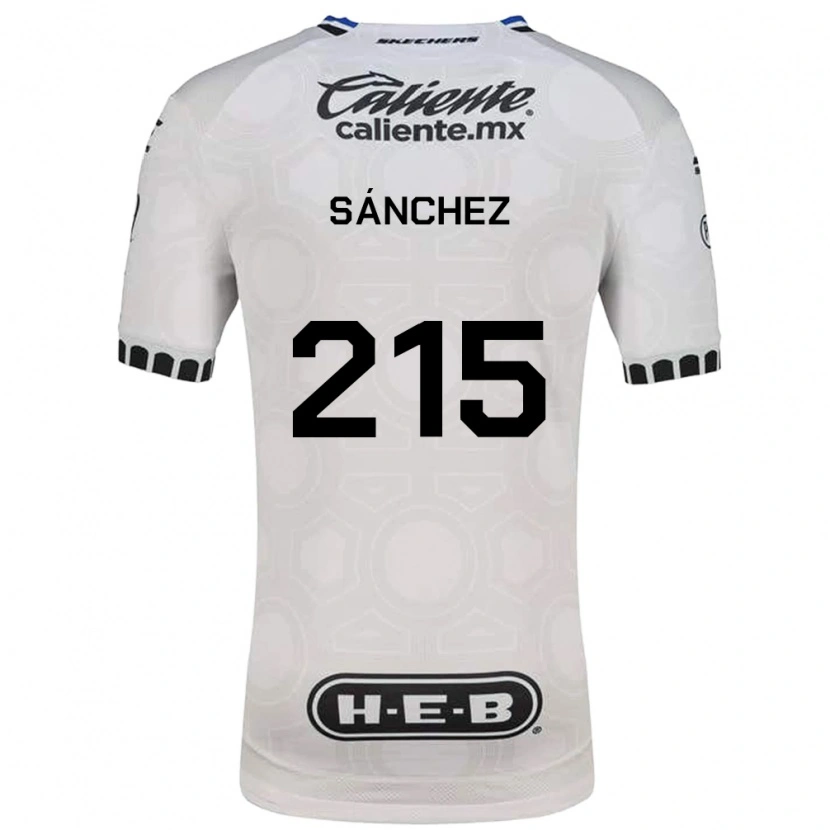 Danxen Dětské José Sánchez #215 Bílá Černá Modrá Domů Hráčské Dresy 2026/27 Dres