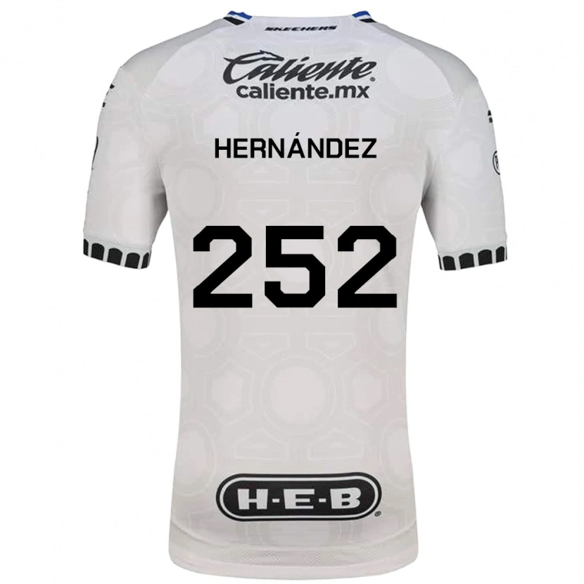 Danxen Dětské Emilio Hernández #252 Bílá Černá Modrá Domů Hráčské Dresy 2026/27 Dres