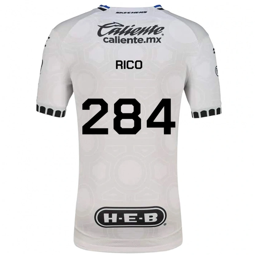 Danxen Dětské Ian Rico #284 Bílá Černá Modrá Domů Hráčské Dresy 2026/27 Dres