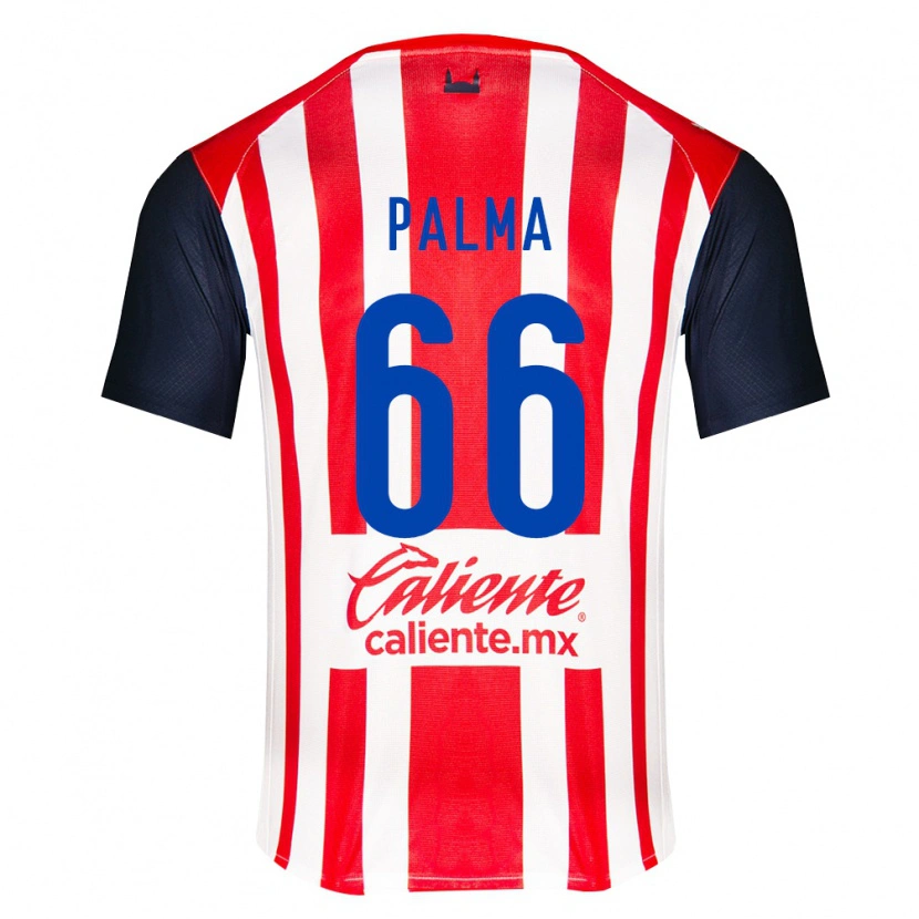 Danxen Dětské Arturo Palma #66 Červená Černá Bílá Domů Hráčské Dresy 2026/27 Dres