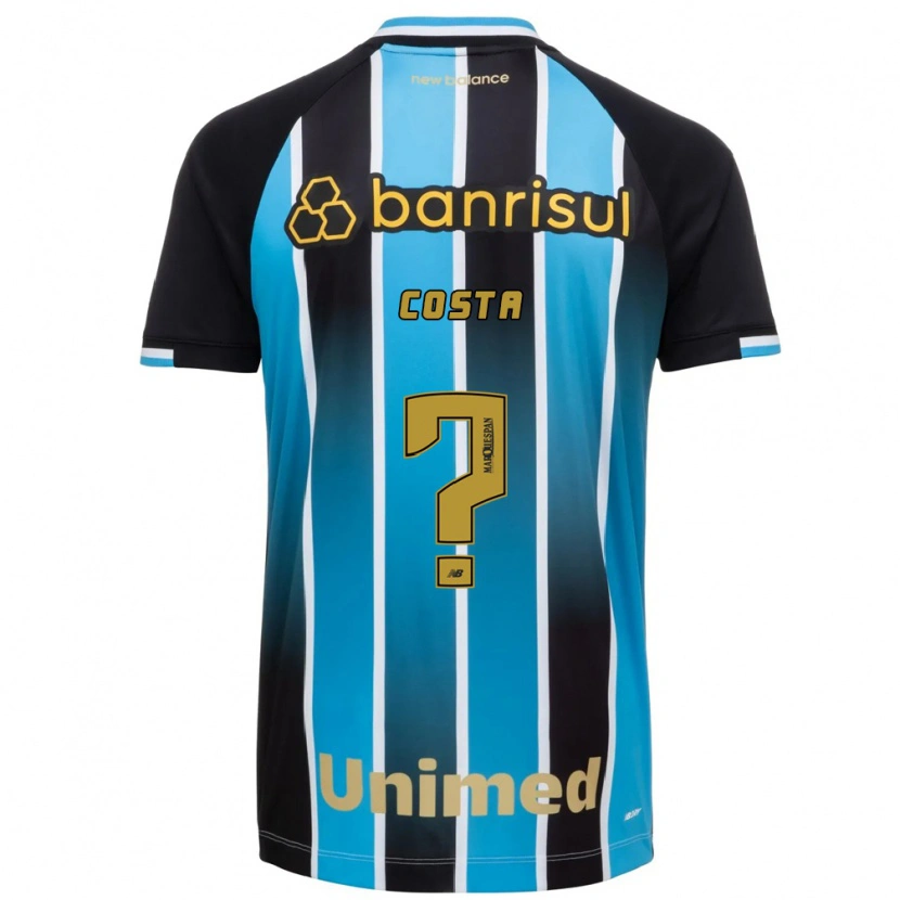Danxen Dětské Wesley Costa #0 Modrá Hnědá Černá Domů Hráčské Dresy 2026/27 Dres