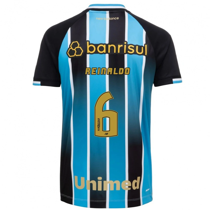 Danxen Dětské Reinaldo #6 Modrá Hnědá Černá Domů Hráčské Dresy 2026/27 Dres