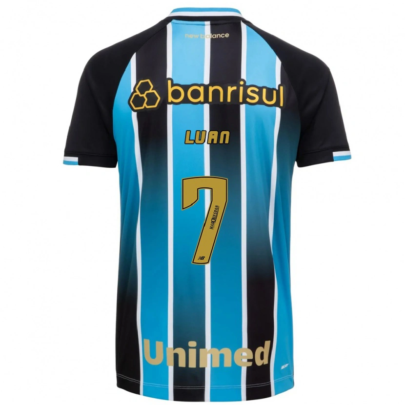 Danxen Dětské Luan #7 Modrá Hnědá Černá Domů Hráčské Dresy 2026/27 Dres